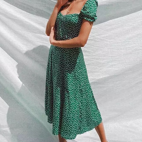 One left▪️Clara Midi Dress - Picture 4 of 8